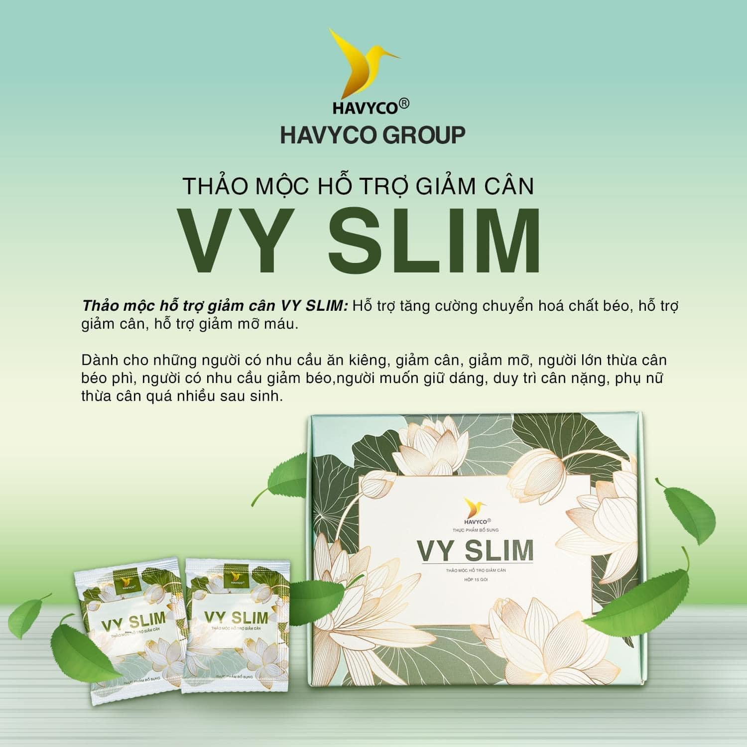 giảm cân vy slim chính hãng