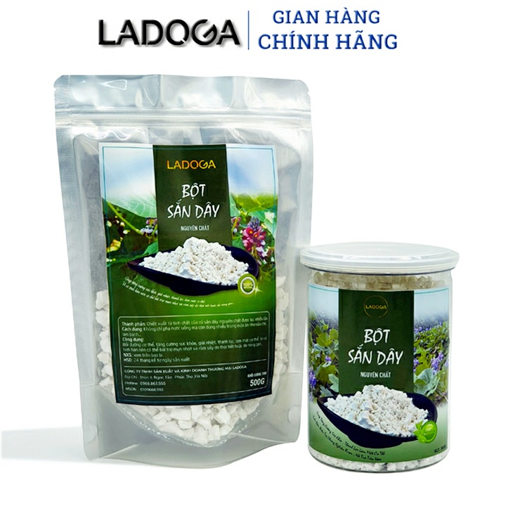 Bột sắn dây ta nguyên chất Ladoga