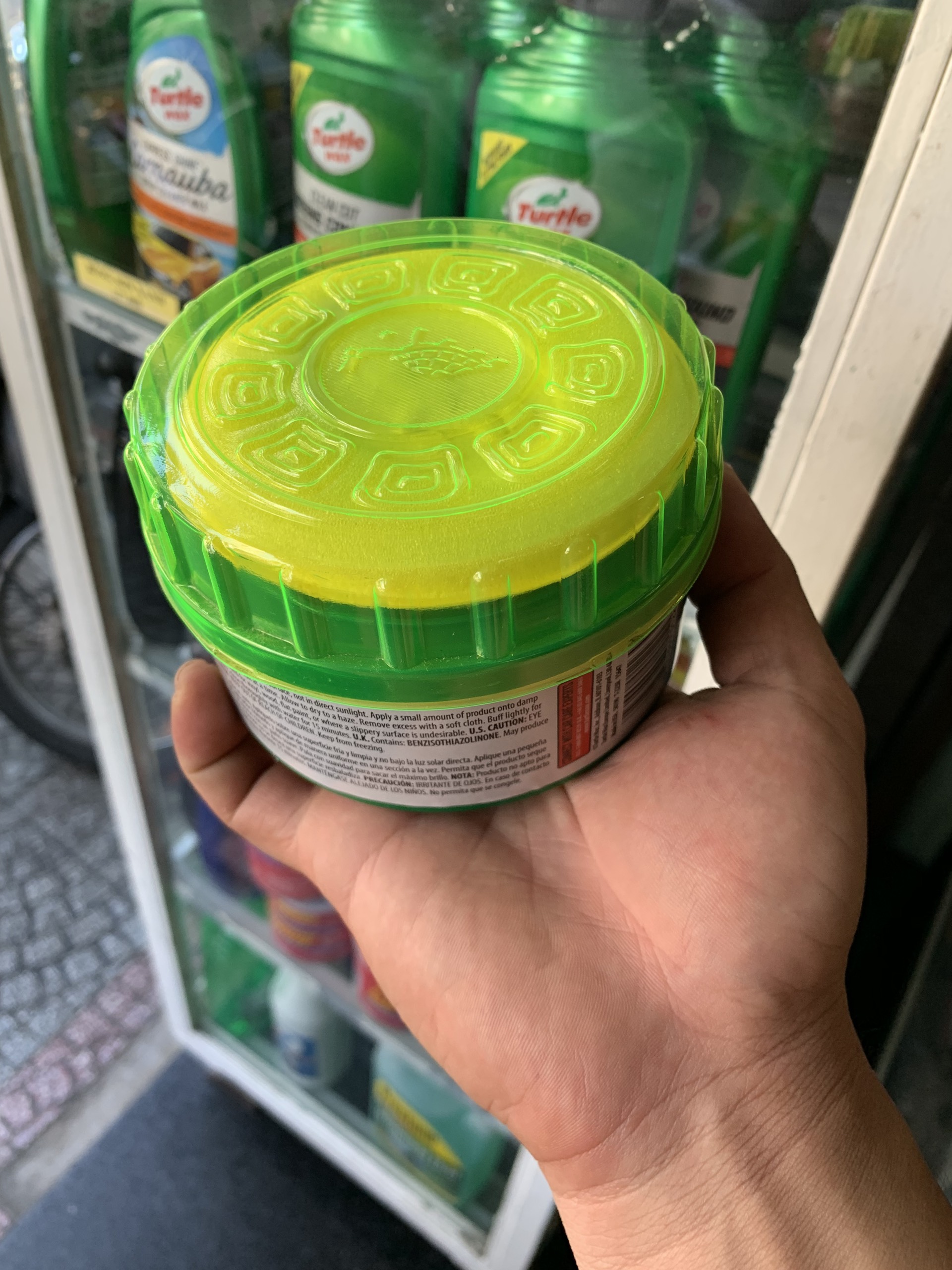 [HCM]PÁT ĐÁNH BÓNG SƠN CON RÙA SUPER HARD SHELL FINISH TURTLE WAX 270G