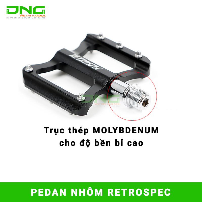 Pedan xe đạp RETROSPEC CNC
