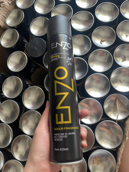 KEO XỊT TÓC ENZO 420 ML