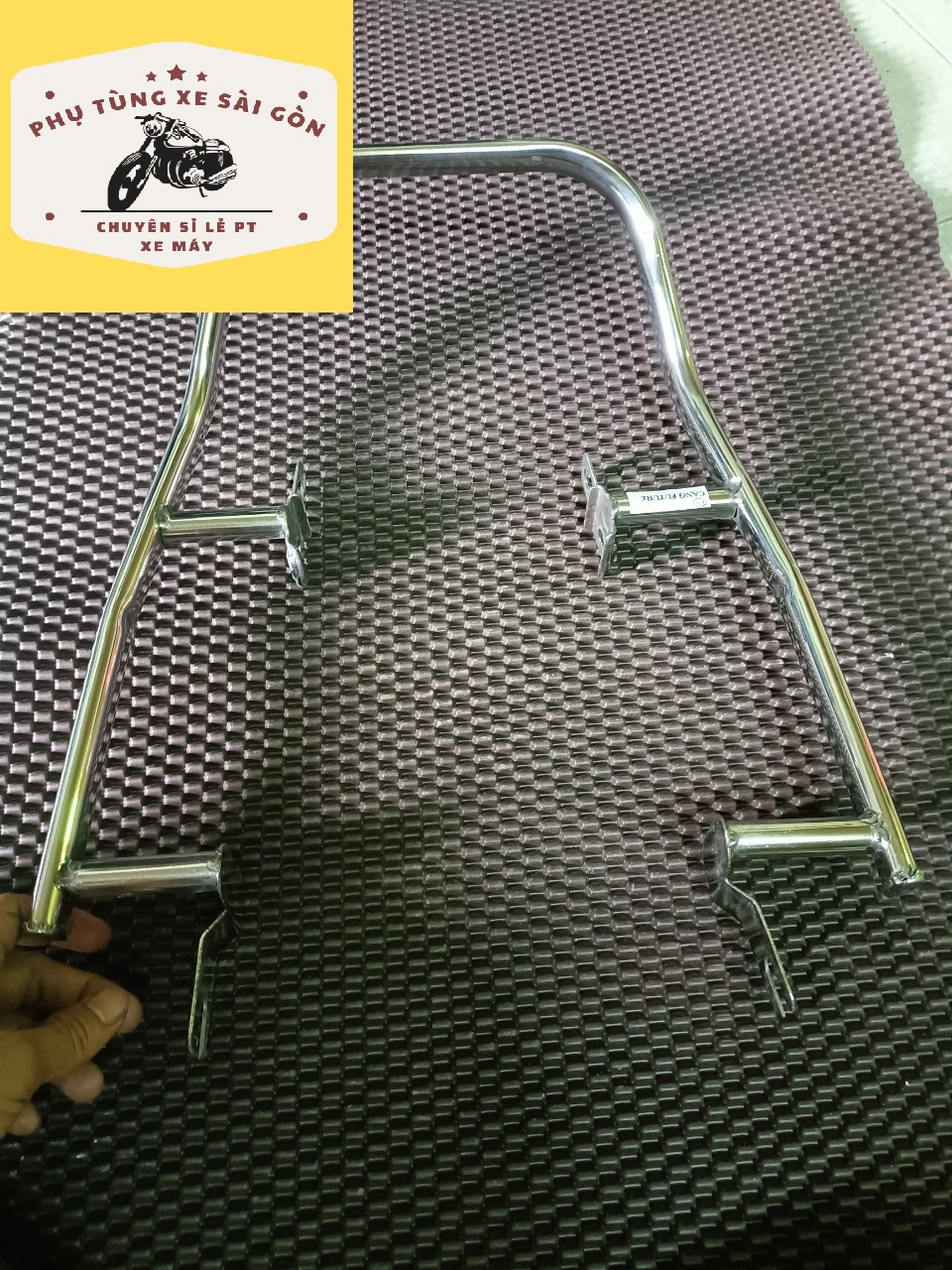 Baga sau cho xe Future 1 inox