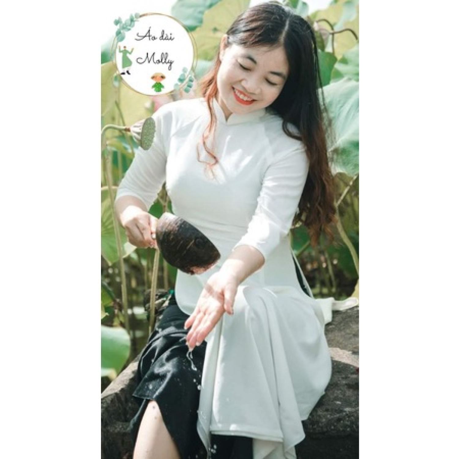 áo dài trắng học sinh có bigsize