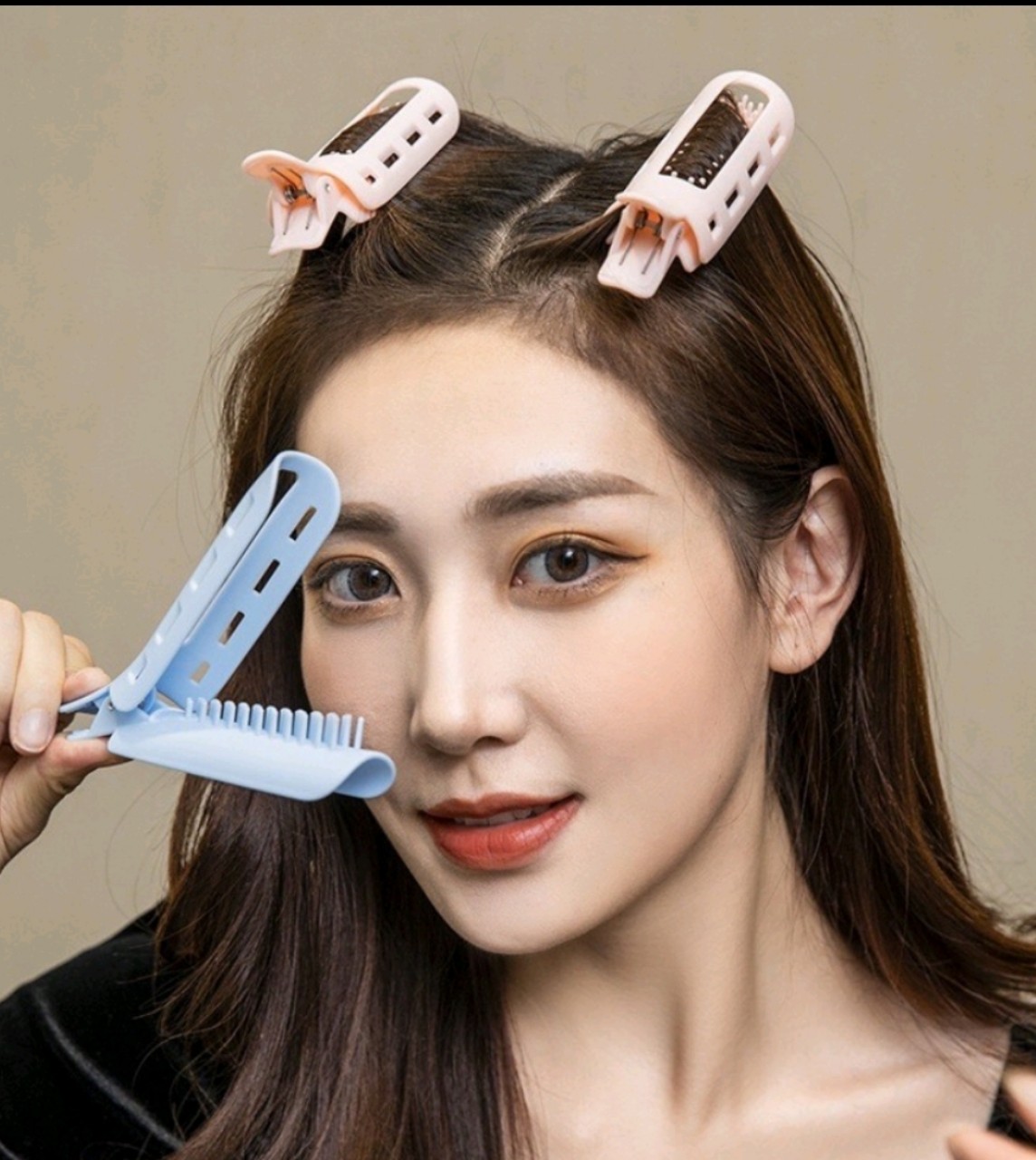 [HCM] Kẹp uốn phồng tóc hot trend , phong cách HÀN QUỐC