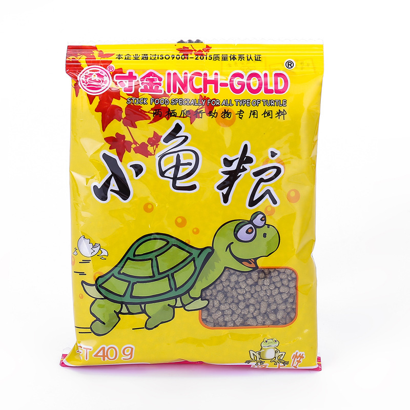 Thức ăn dinh dưỡng cho rùa inch gold - cám cho rùa, baba