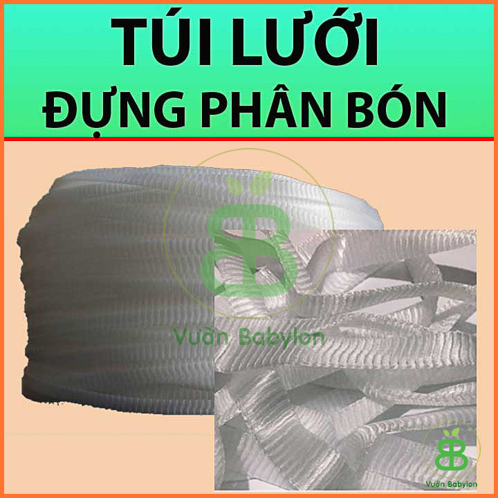 Túi Lưới Đựng Phân Dê, Phân Tan Chậm Cho Lan 1M (Bán Theo Mét)