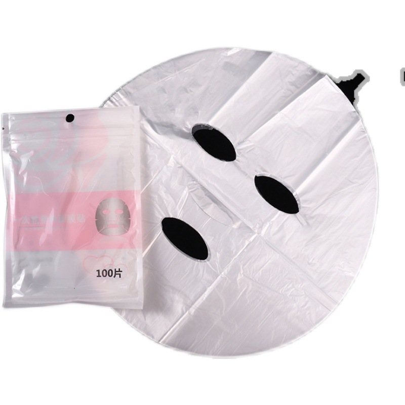 Mặt nạ nilon ủ mặt, màng ni lông ủ tê spa