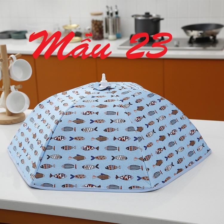 Lồng bàn giữ nhiệt gấp gọn chống bụi và côn trùng loại to bền đẹp