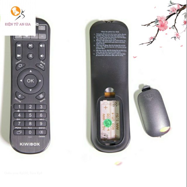 Remote điều khiển đầu android tivi box kiwi hàng zin theo máy