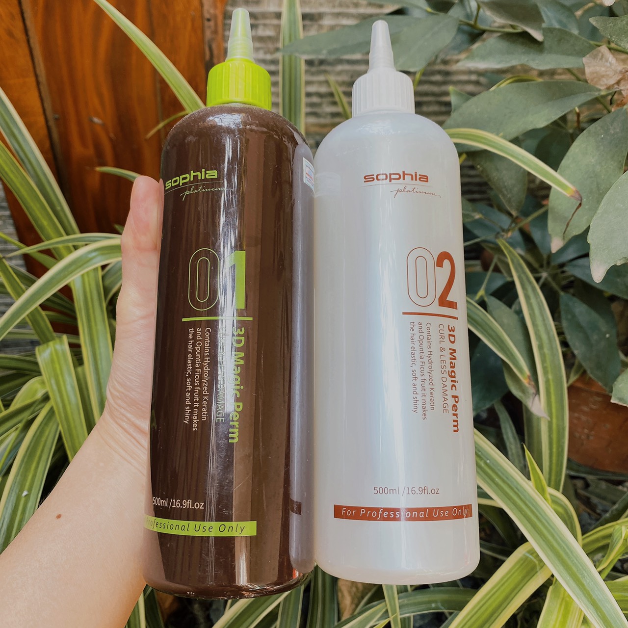 Uốn lạnh đa năng thần kỳ Sophia collagen Multi Perm 500ml Hàn Quốc