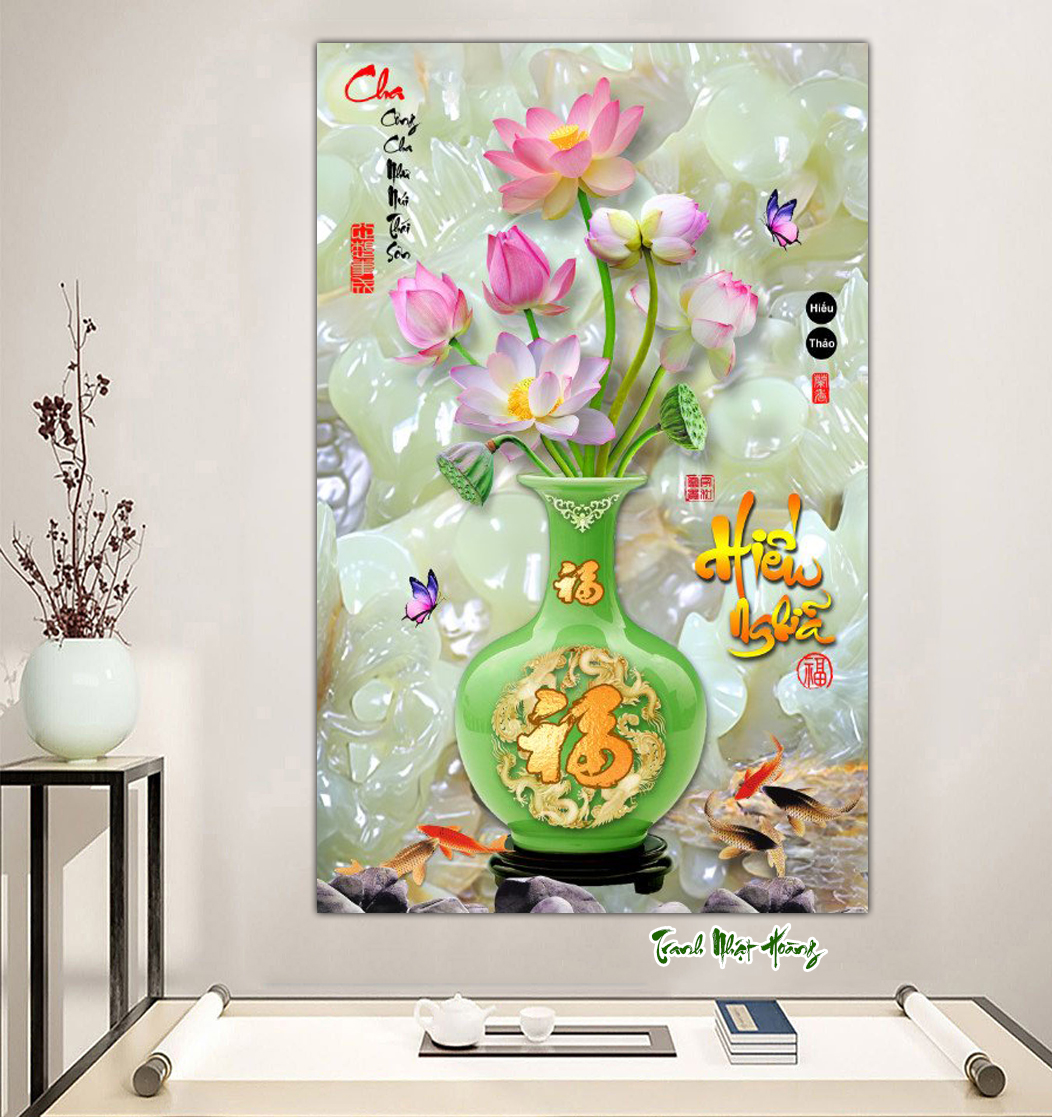Tranh dán tường nhiều mẫu đẹp lựa chọn