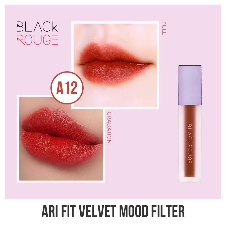 [Full 32 màu – Chính hãng bao check] SON KEM LÌ SIÊU MỊN BLACK ROUGE AIR FIT VELVET TINT VERSION 1-6 bền màu độ bám cao k gây hiện tượng khô môi lên màu chuẩn giữ màu lâu ver1- ver2-ver3-ver4-ver5-ver6 son blackrouge {có quà tặng} mnb
