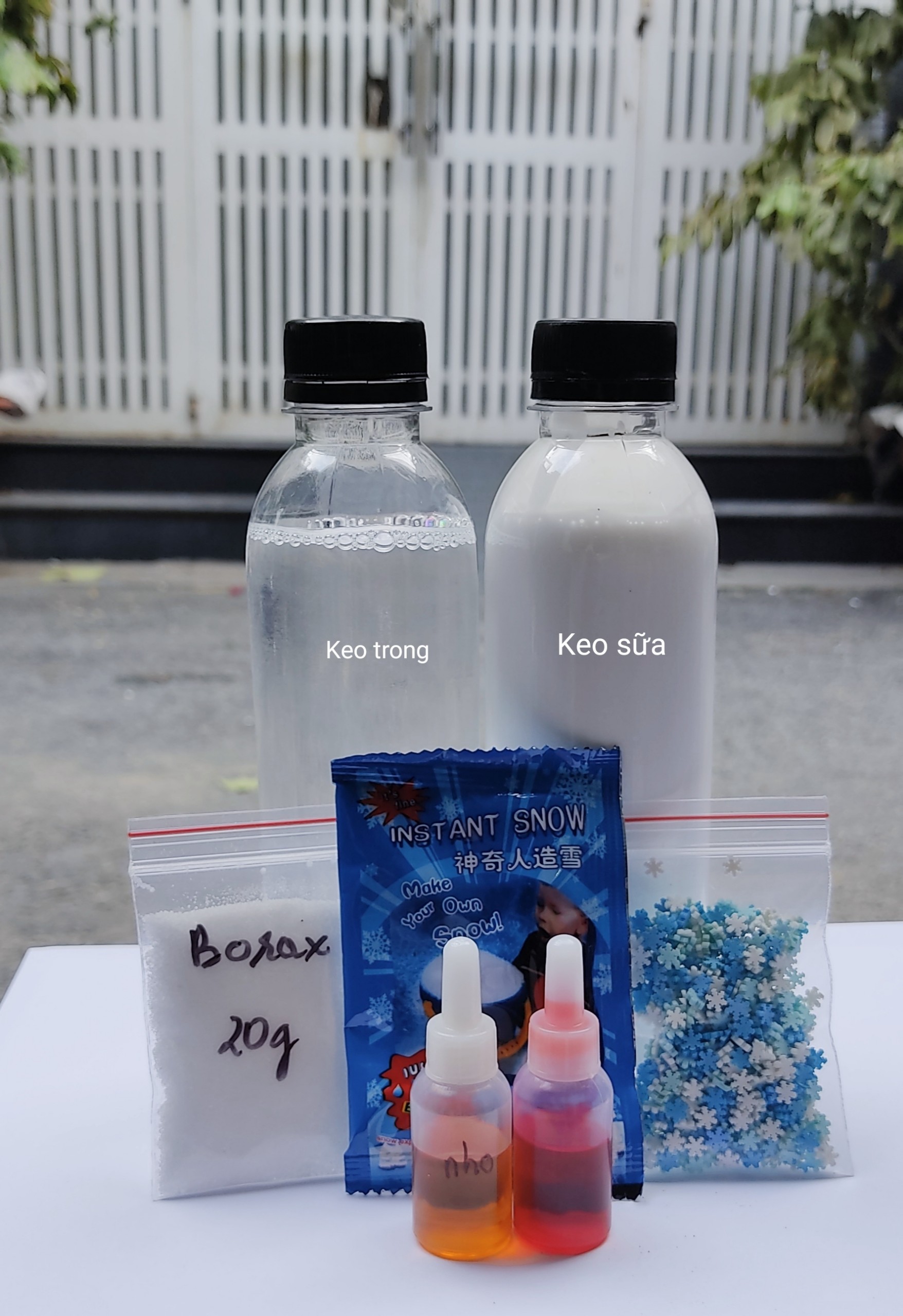 Bộ Kit Làm Slime cơ bản giá rẻ