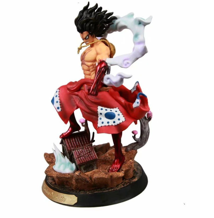 [HCM]Mô hình Figure One Piece Luffy Kimono Snake Man 37cm