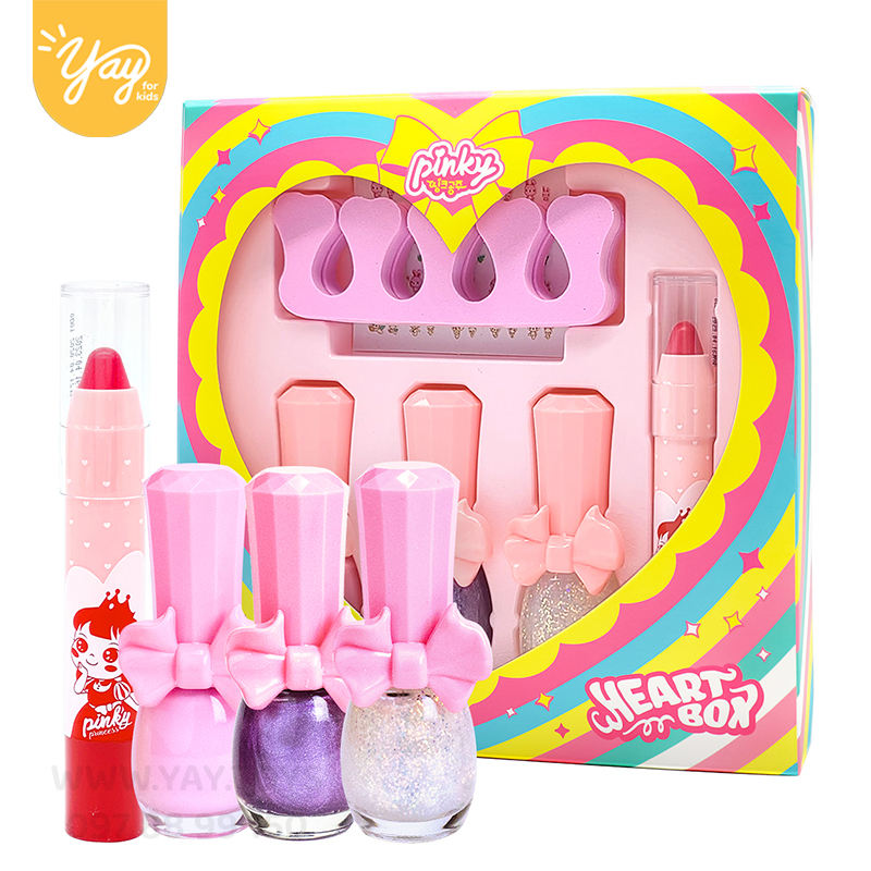 Combo 7 Món Đồ Chơi Trang Điểm Cho Bé 3+ | PINKY