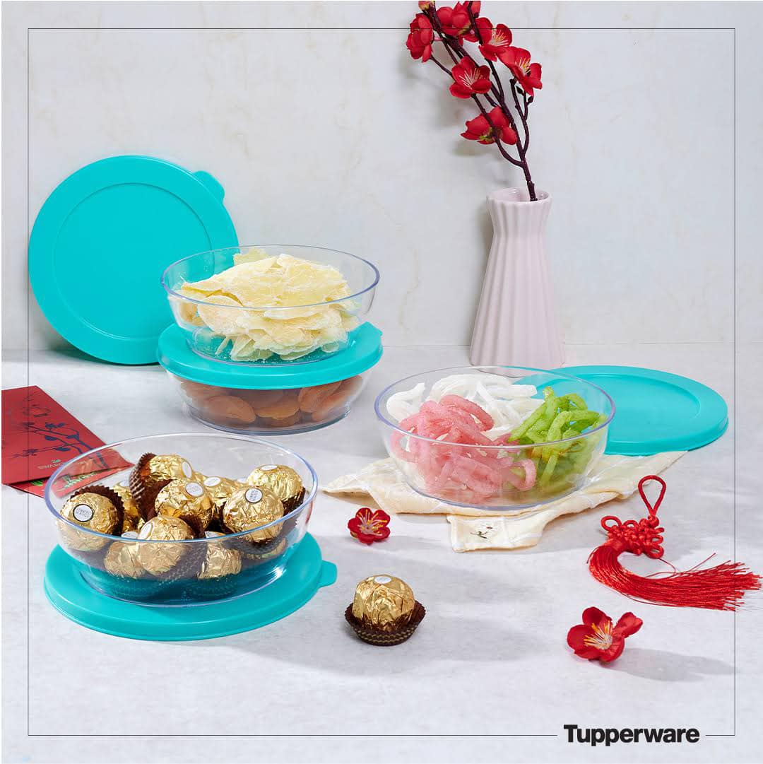 Bộ Hộp Bảo Quản Thực Phẩm Clear Bowl 750ml Tupperware