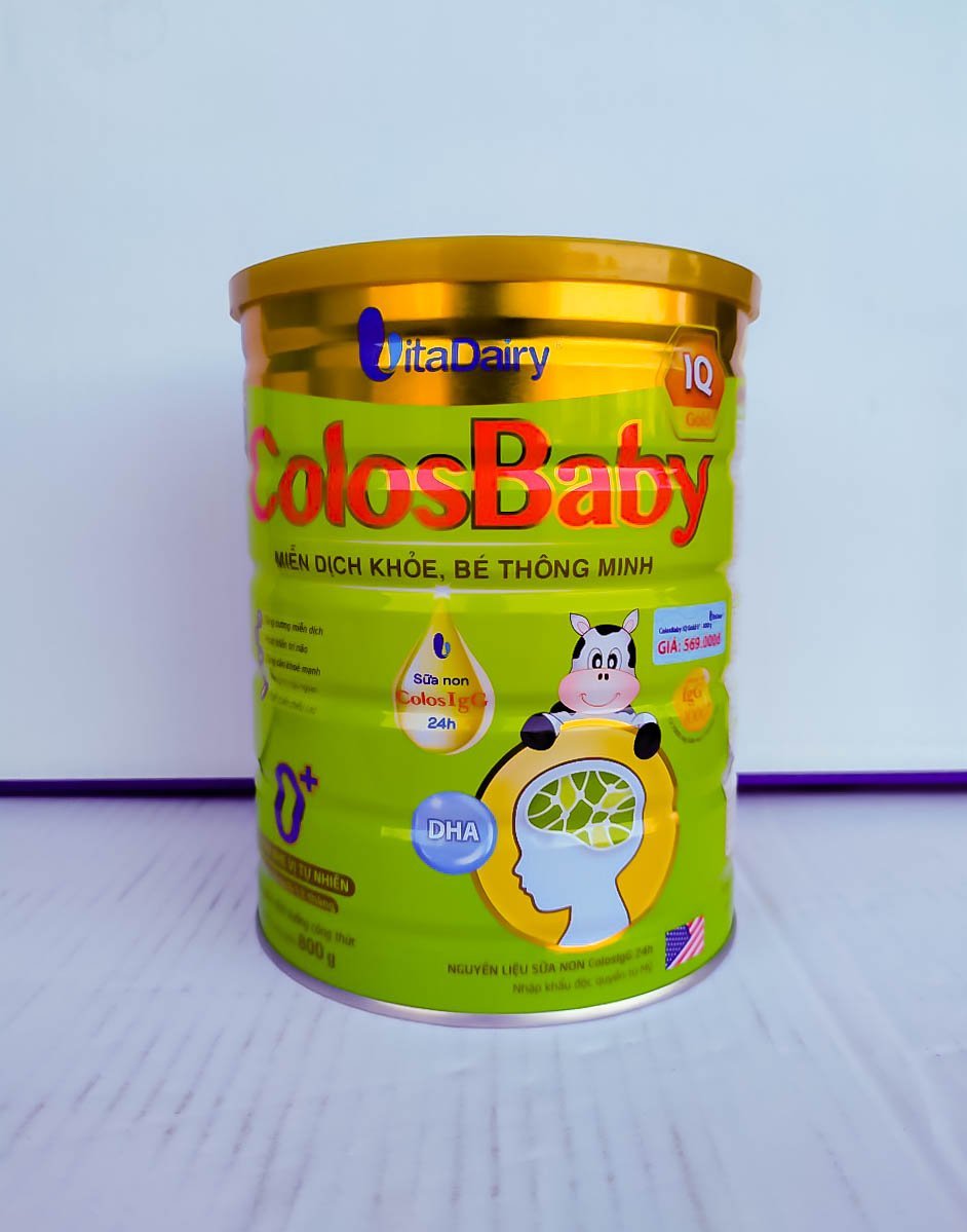 [HCM]Sữa ColosBaby IQ 0+ 800g