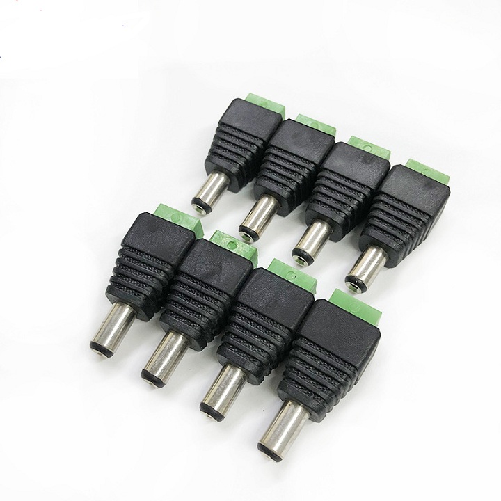 2 Cặp Jack DC Nguồn 5.5x 2.1mm - Đực+ Cái