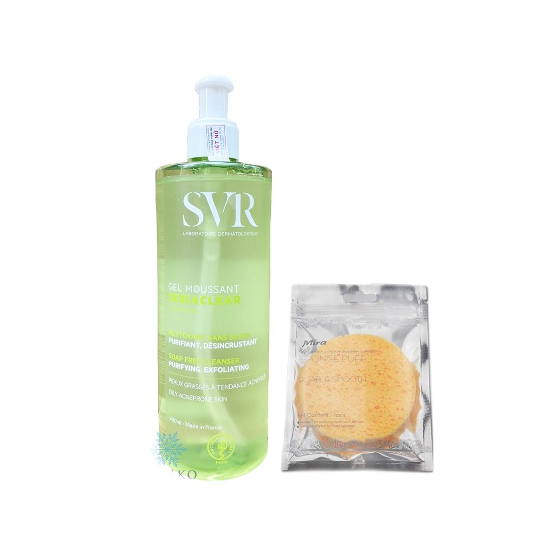 SVR Sebiaclear Gel Moussant 400ml