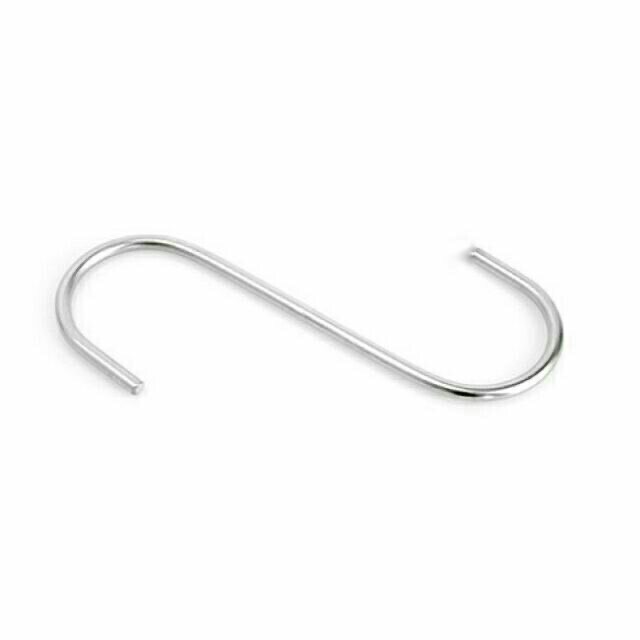Combo 5 móc treo đồ inox , móc chữ S nhiều cỡ lựa chọn