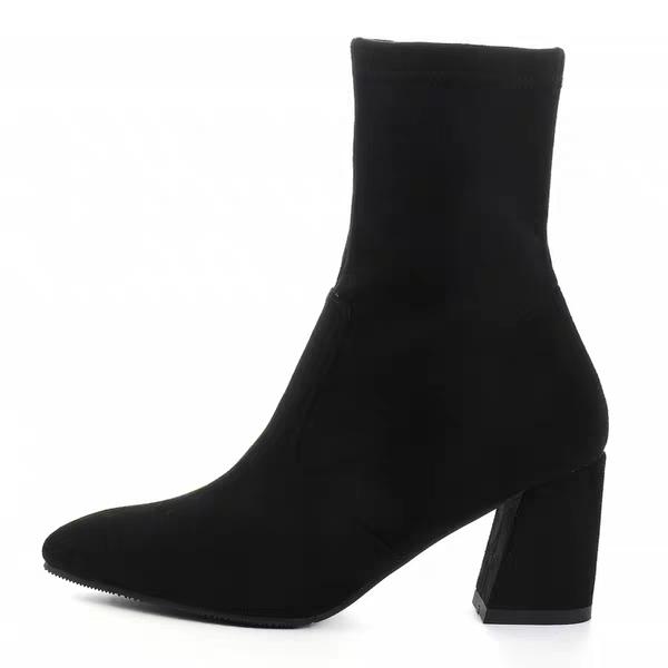 Boot nữ thời trang đế cao 7cm, Bốt nữ cao cấp, Bốt nữ đẹp, Giày nữ cao cấp