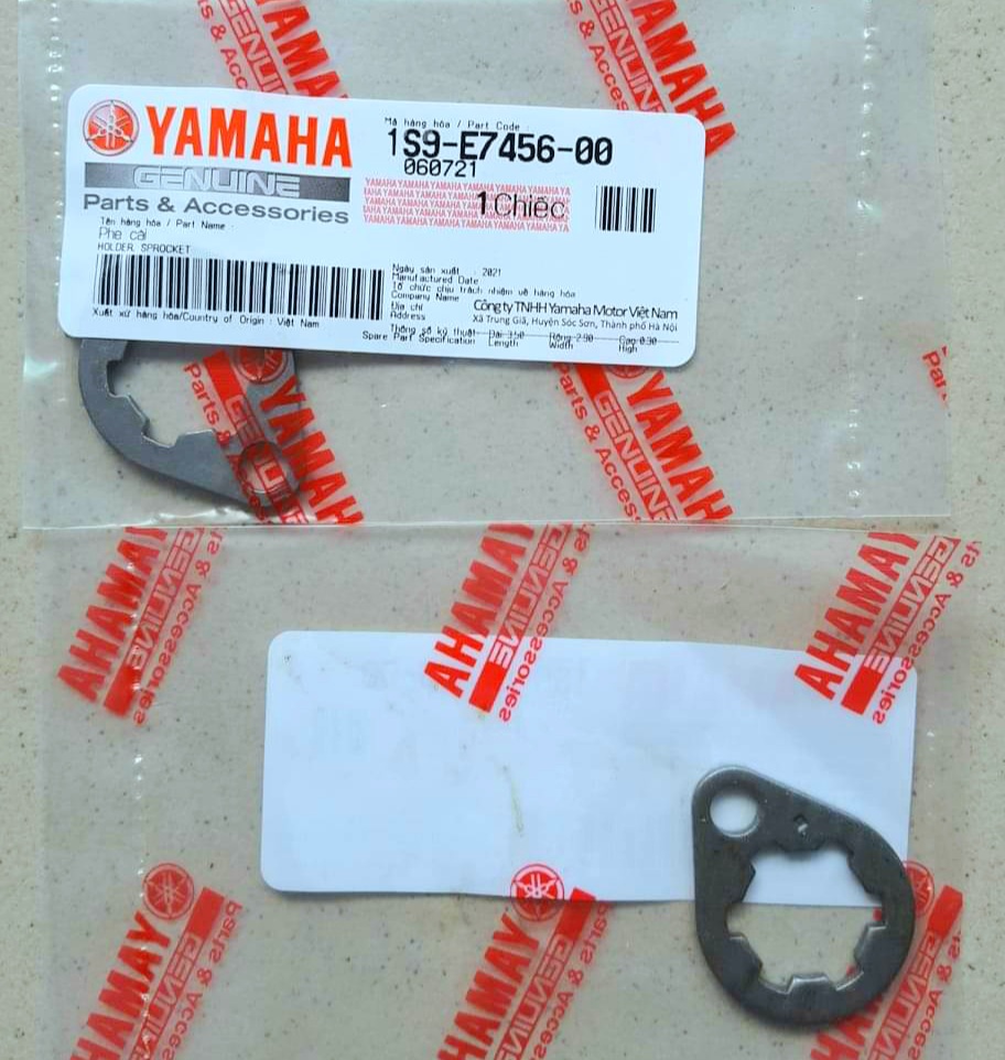 Phe khoá nhông trước 1 lỗ yamaha exciter 155 - ex150 - ex135 4 số