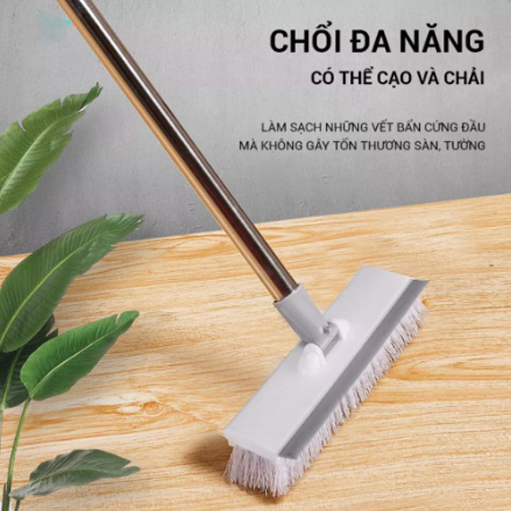 BÁO GIÁ Cây Chổi Chà Sàn | Shopee Lazada Sendo Tiki mới nhất 32 Cây chà sàn nhà tắm, nhà vệ sinh cán dài, chổi đa năng gạt nước đầu cố định cứng cáp