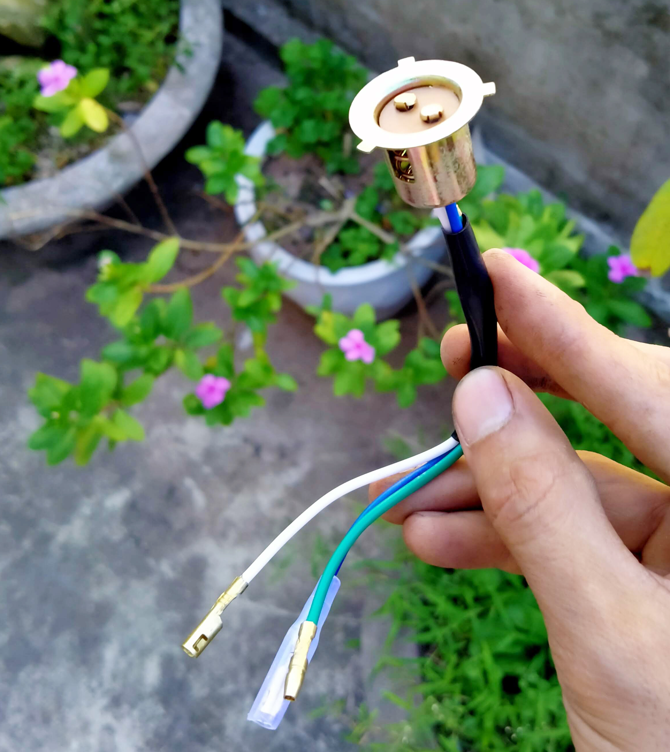 Đui đèn pha xe cub , dream, wave đời đầu