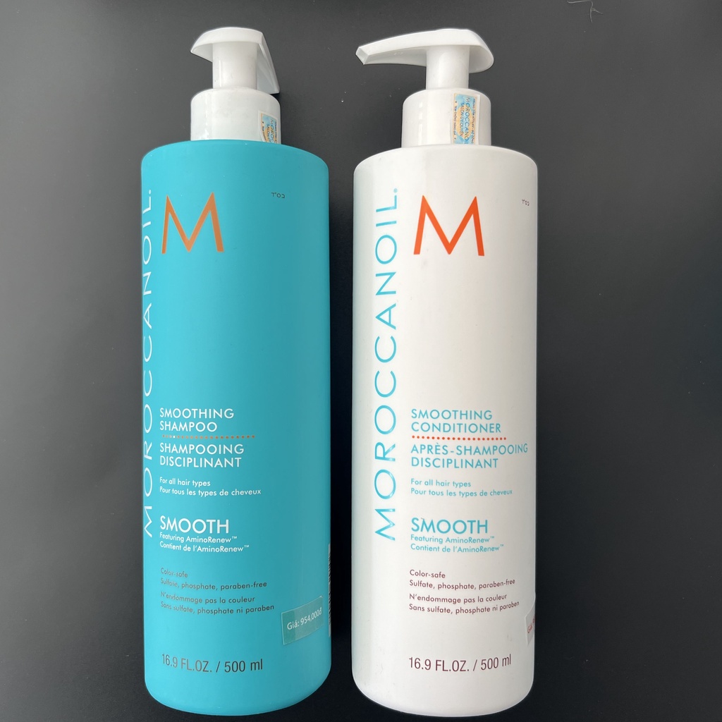 [HCM]Dầu Gội Xã Suôn Mượt Smooth Moroccanoil 500Ml
