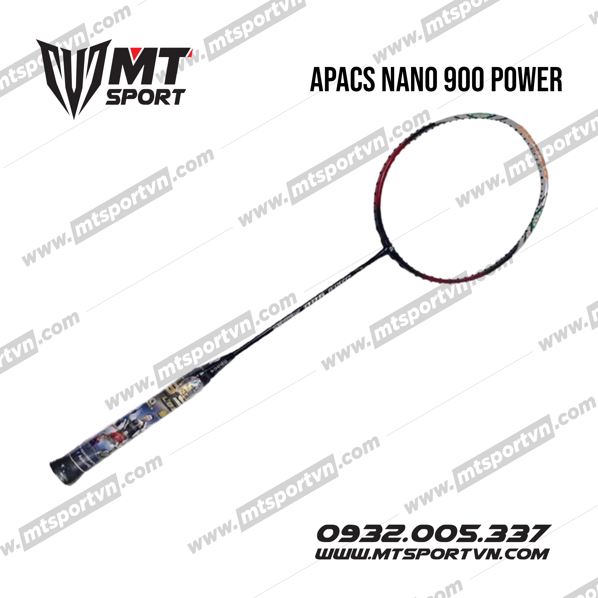 Vợt cầu lông Apacs Nano 900 Power (Đỏ)