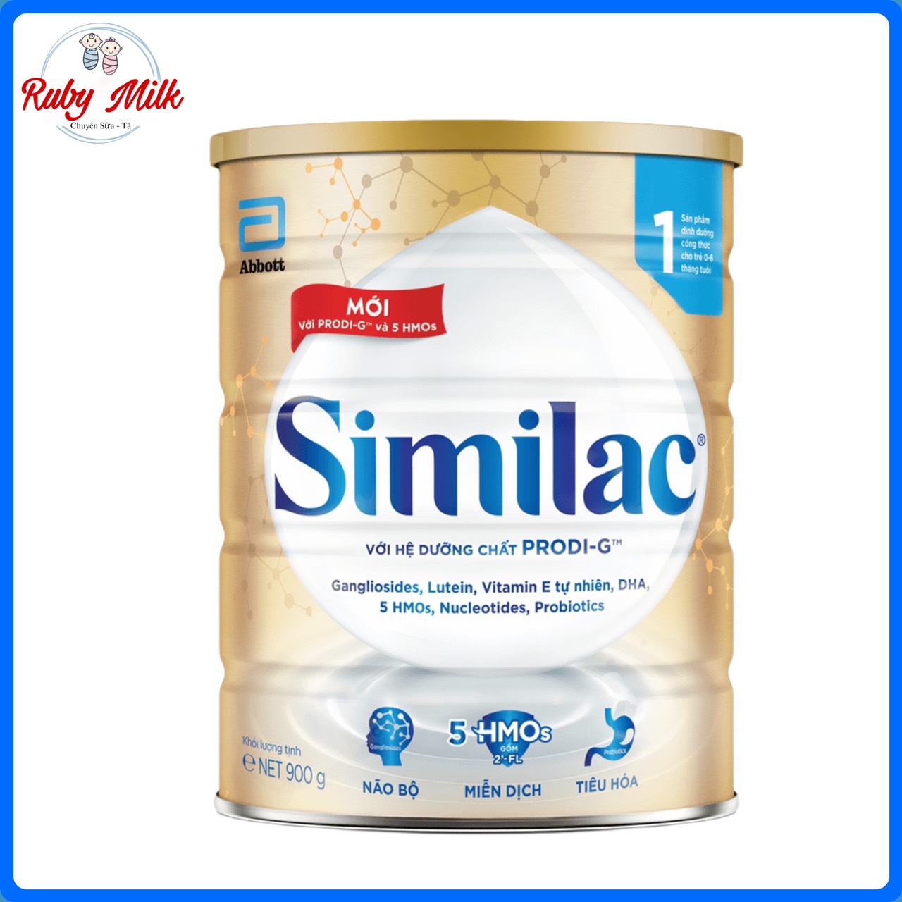 Similac 5g Powdered Milk No. 0+ Can 800g (for Babies 0-12 Months)