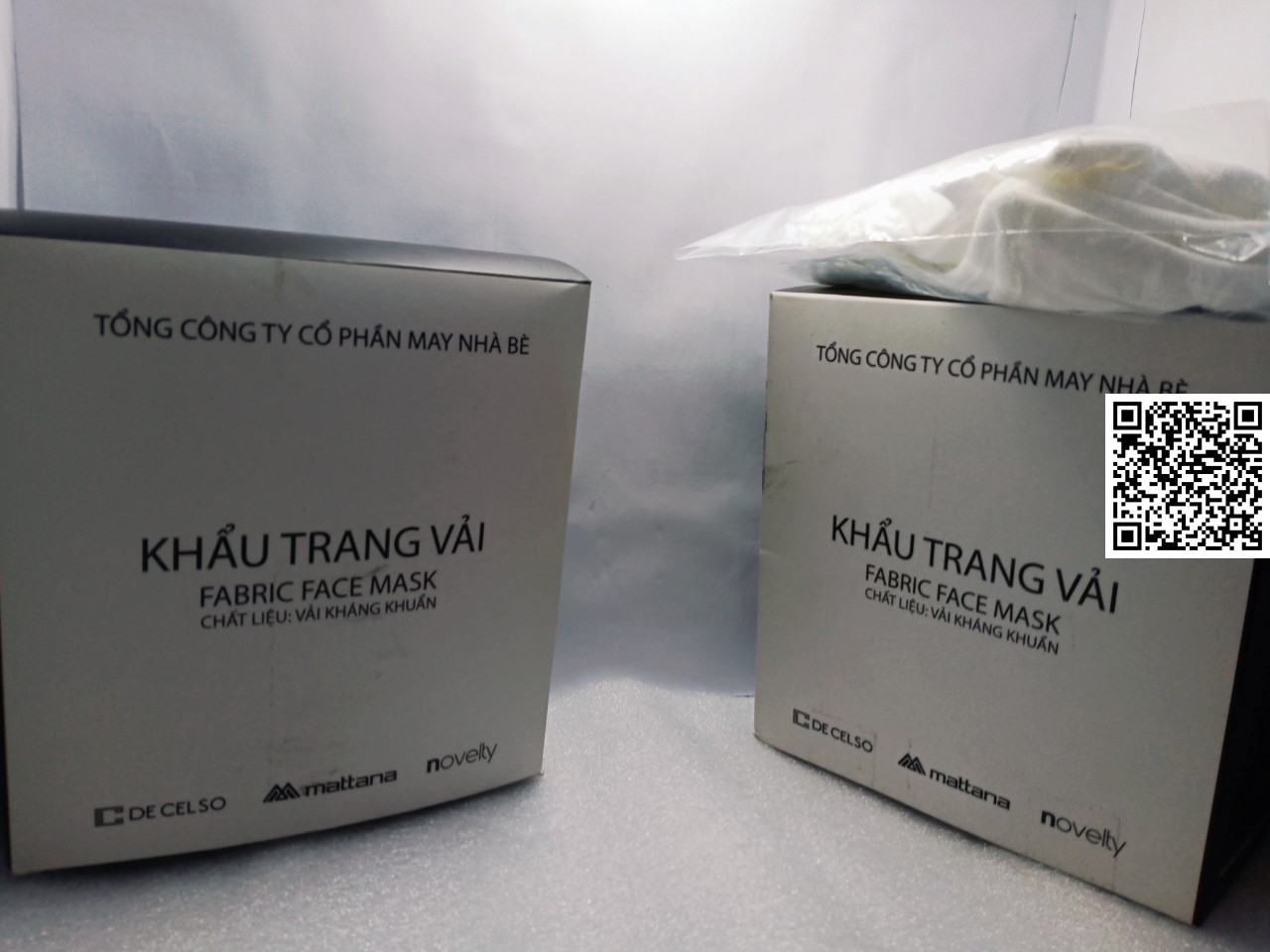 (1 bịch 5 cái ) Khẩu trang vải kháng khuẩn Nhà bè 251