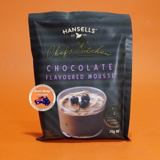 Bột làm bánh mousse vị socola Hansells Chefs Kitchen Chocolate Flavoured Mousse 70gr - OZ product - Aust Shop Chocolate thumbnail