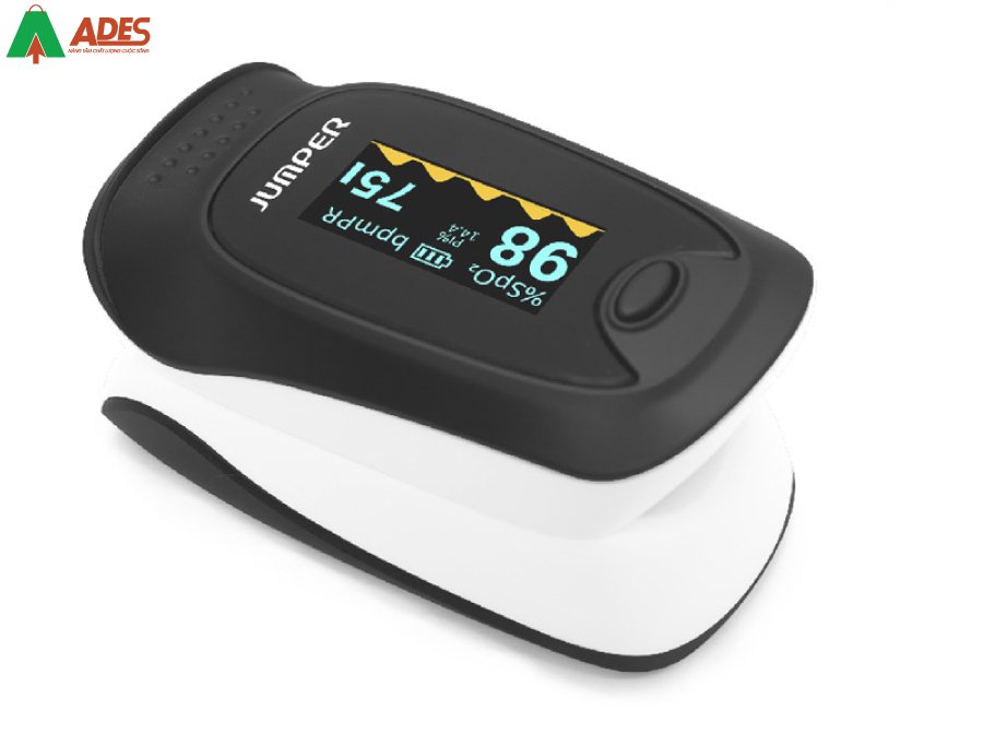 máy đo nồng độ oxy máu spo2 và nhịp tim, chỉ số pi jumper jpd-500d chứng 3