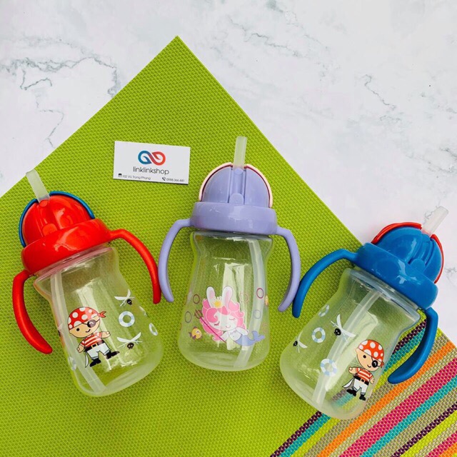 Bình tập uống nước UPass 150ml hàng Made in Thái Lan