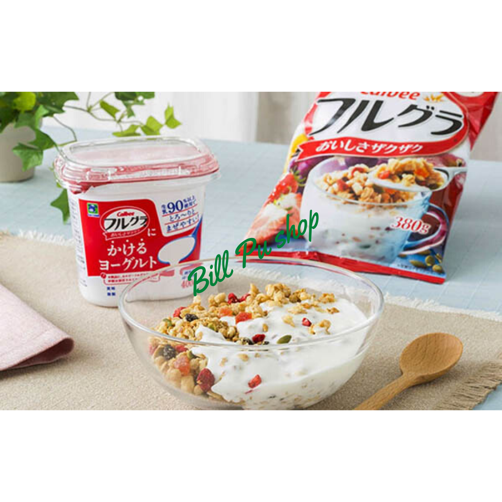 Ngũ Cốc Trái Cây Calbee Đỏ 800G - Nhật Bản