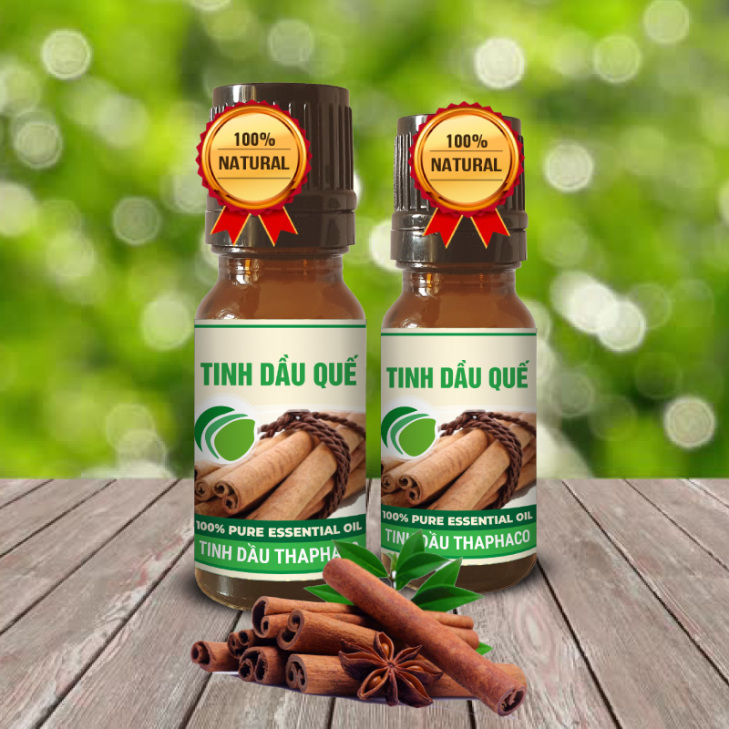 Tinh Dầu Quế Nguyên Chất 10ml Thaphaco