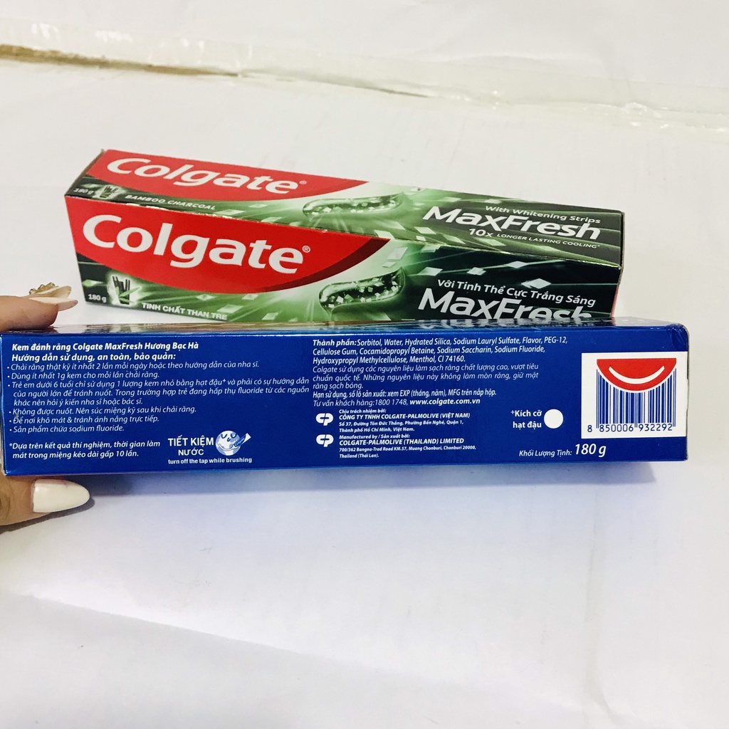 Kem đánh răng colgate Maxfresh 180gr-225gr Thái Lan