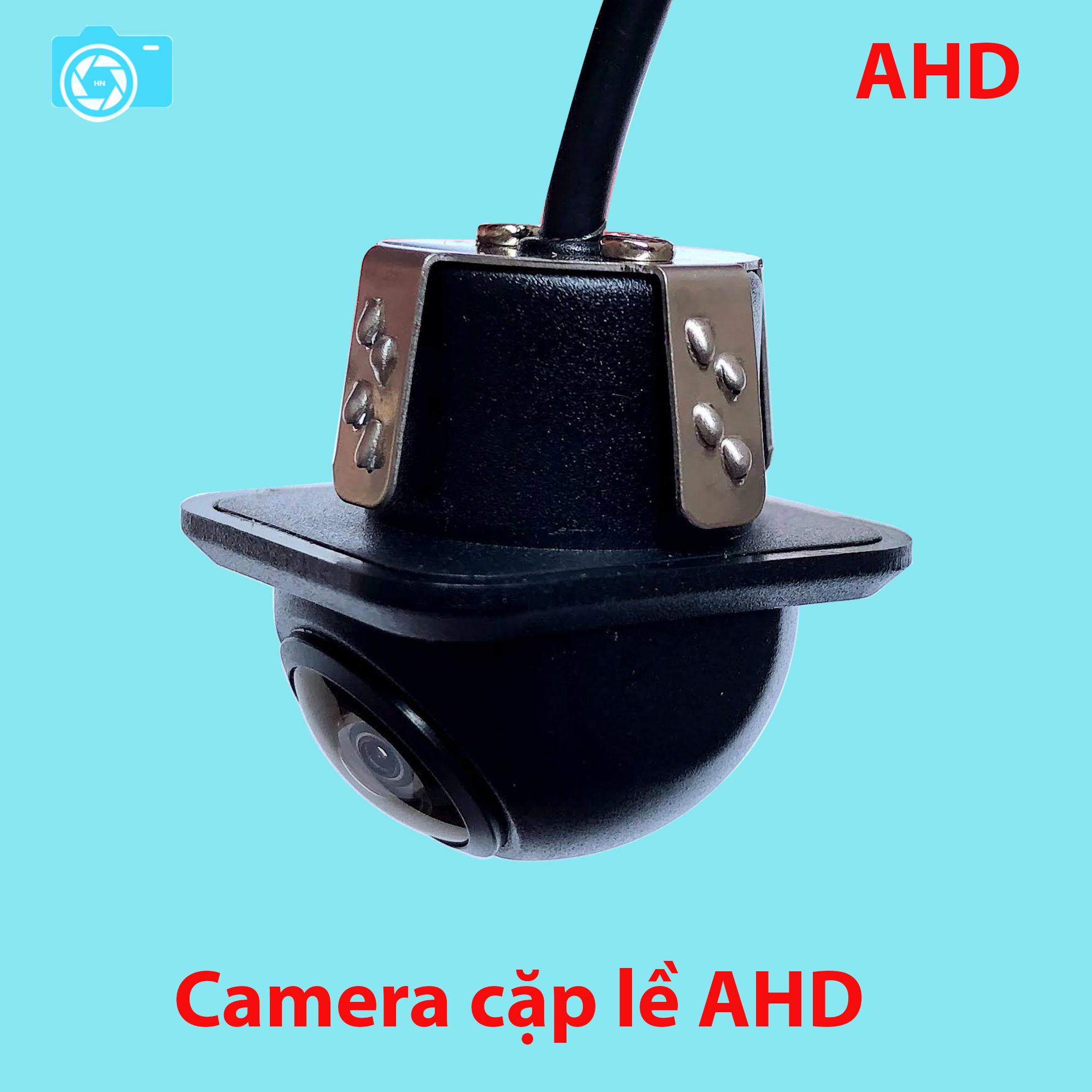 Camera cặp lề ahd, độ phân giải 720p, góc quay 160 độ