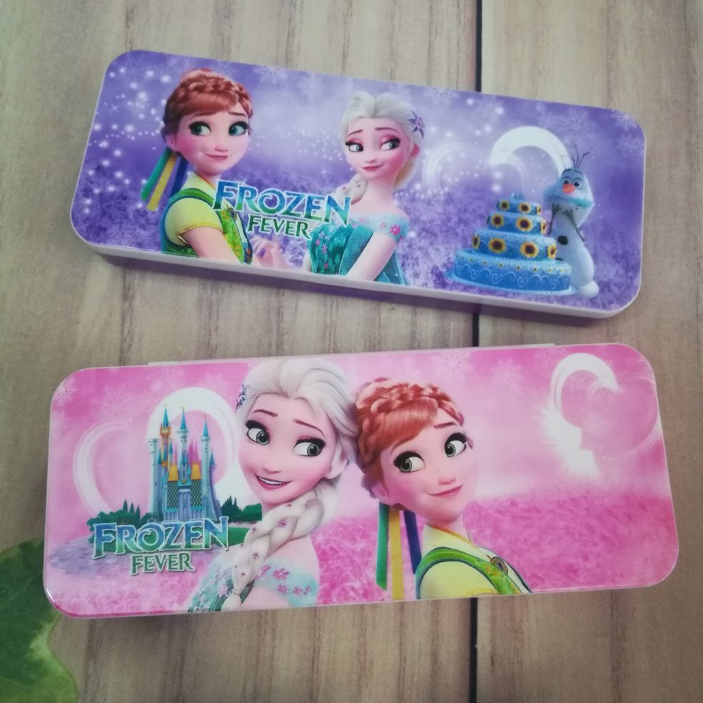 Hộp nhựa đựng bút cho học sinh hình elsa