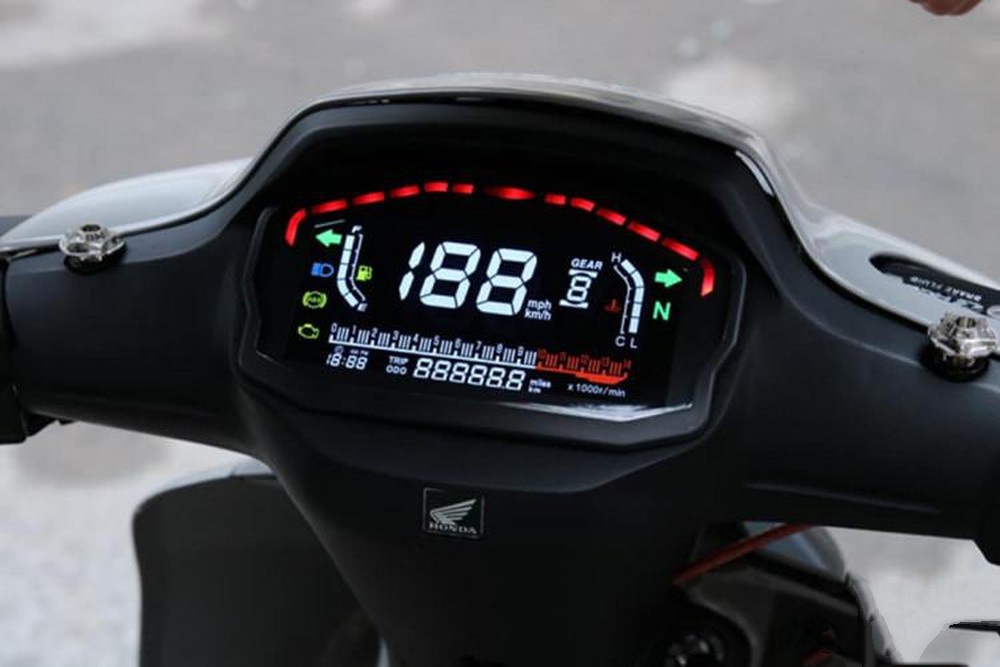 Đồng hồ điện tử - đồng hồ hiển thị DUCATI chế các dòng xe [ QUÀ TẶNG ] Full màu LCD màn hình,đồ chơi xe máy giá rẻ