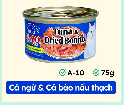 Pate Ciao Cho Mèo Lon 75gr (Nhập Thái) – Nhiều Vị - [Nông Trại Thú Cưng]