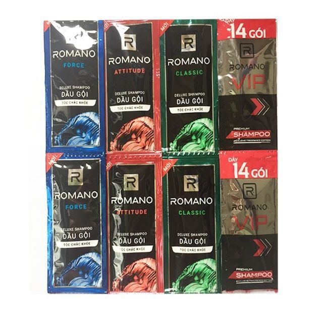 Dầu Gội Romano Dây 16 Gói