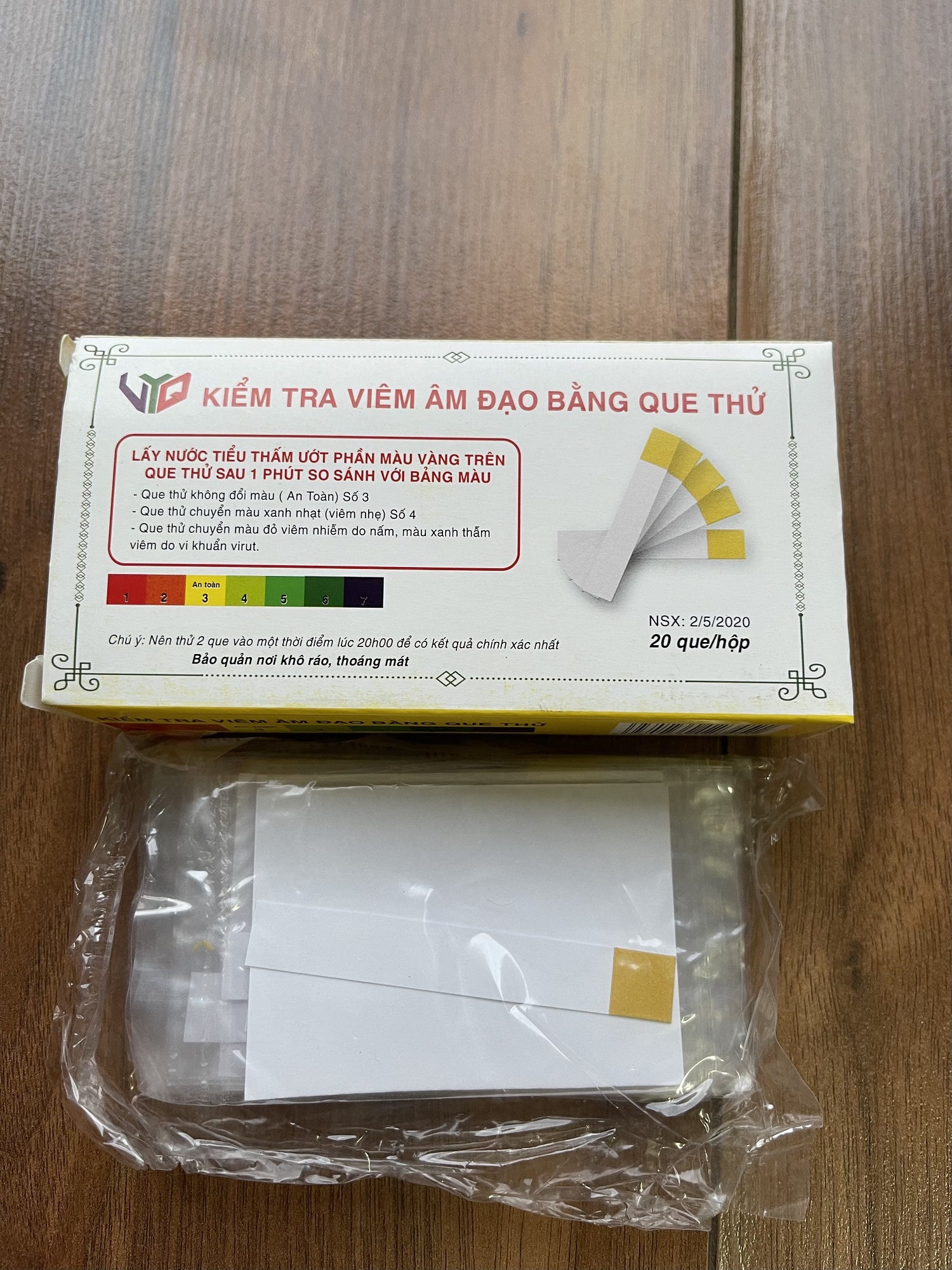 QUE THỬ KIỂM TRA VIÊM AM ĐẠO