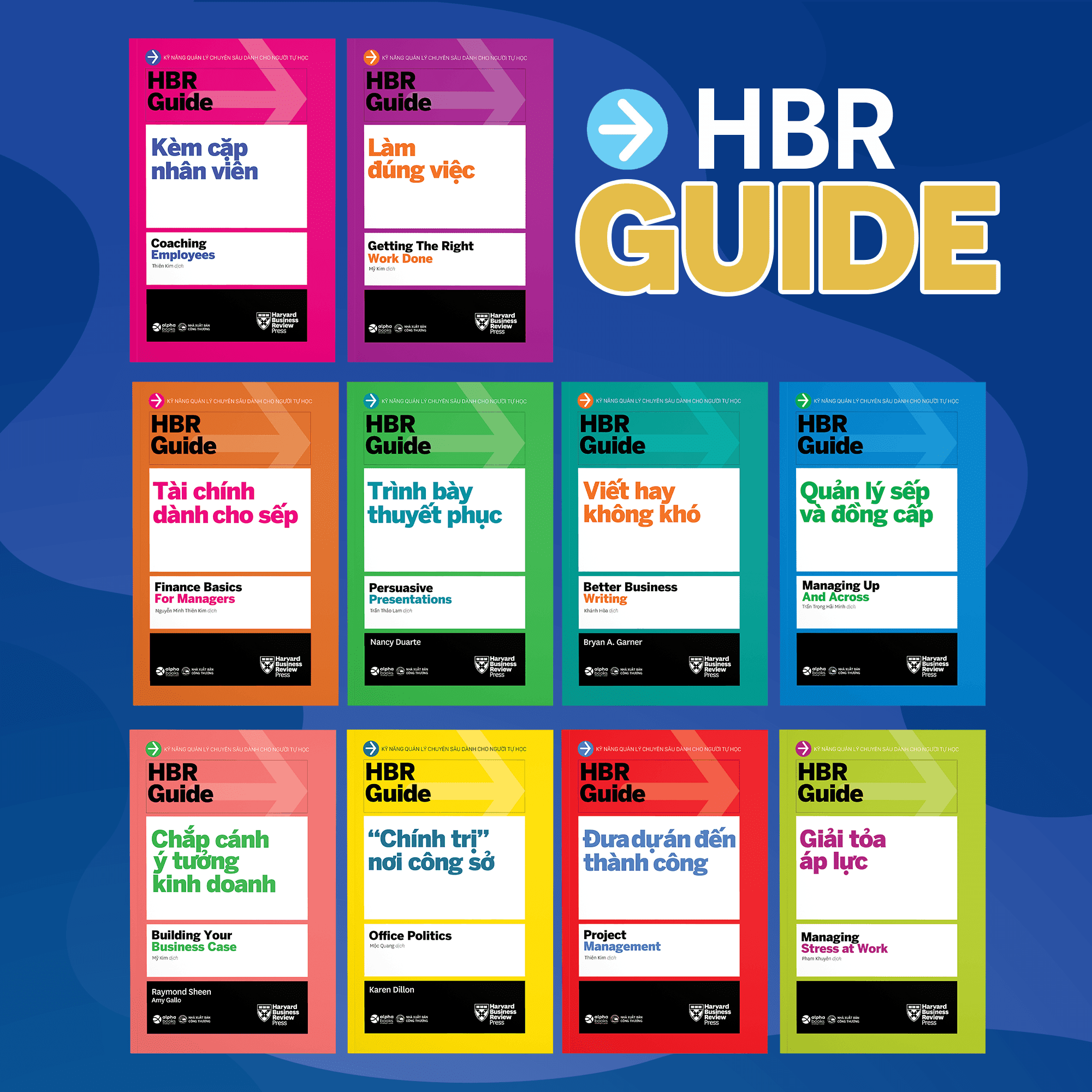 Fahasa - Bộ HBR Guide (Bộ 10 Cuốn) (Tái Bản 2021)