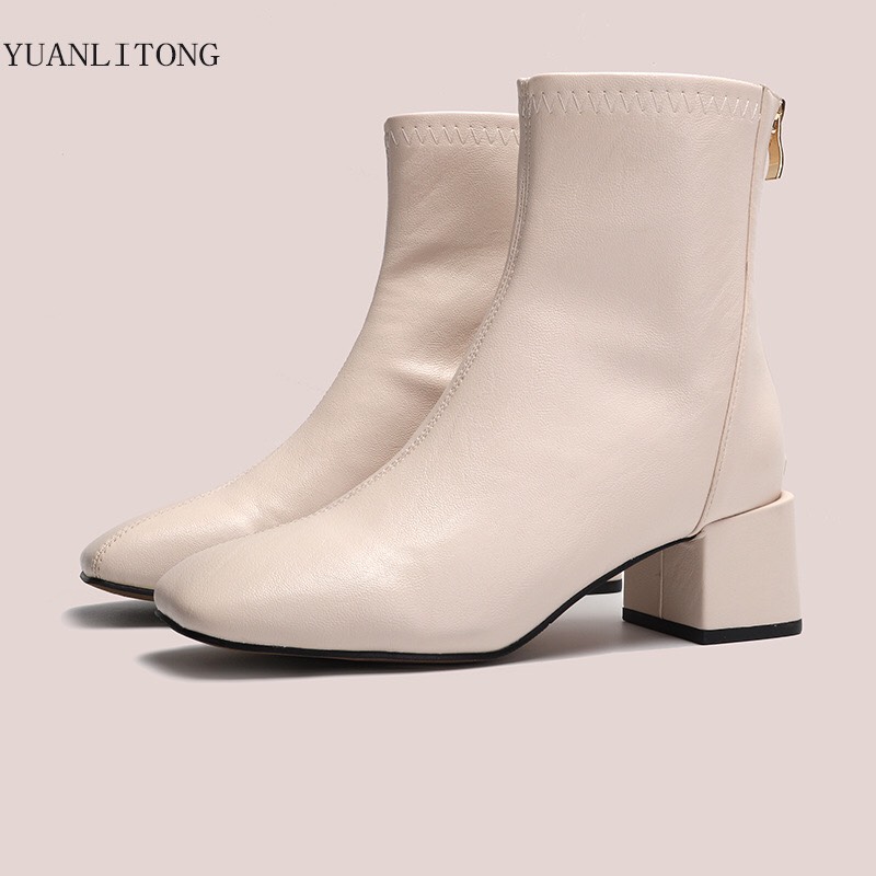 Bốt da nữ cao cấp chính hãng YLT
