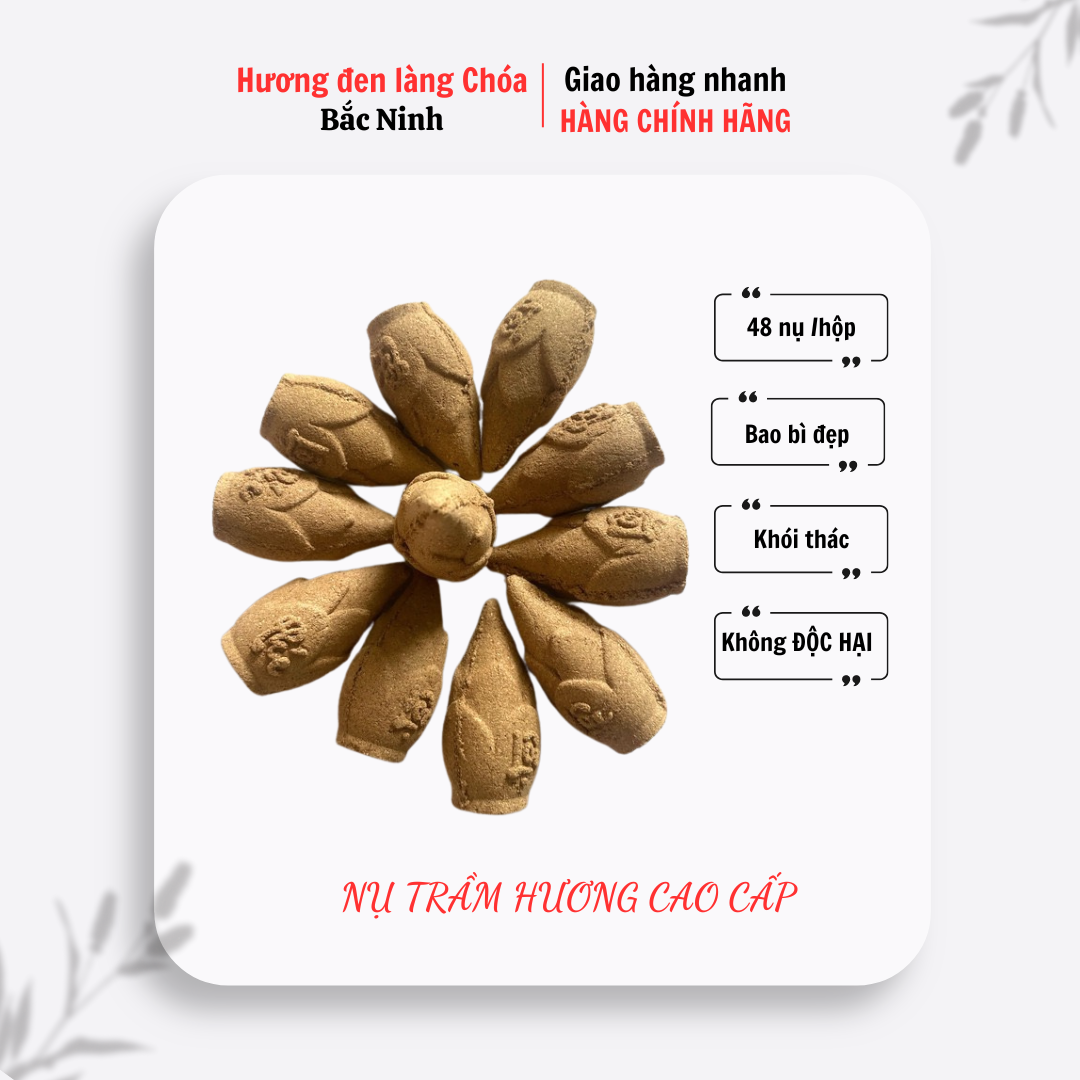 (48 nụ) Nụ trầm hương CAO CẤP