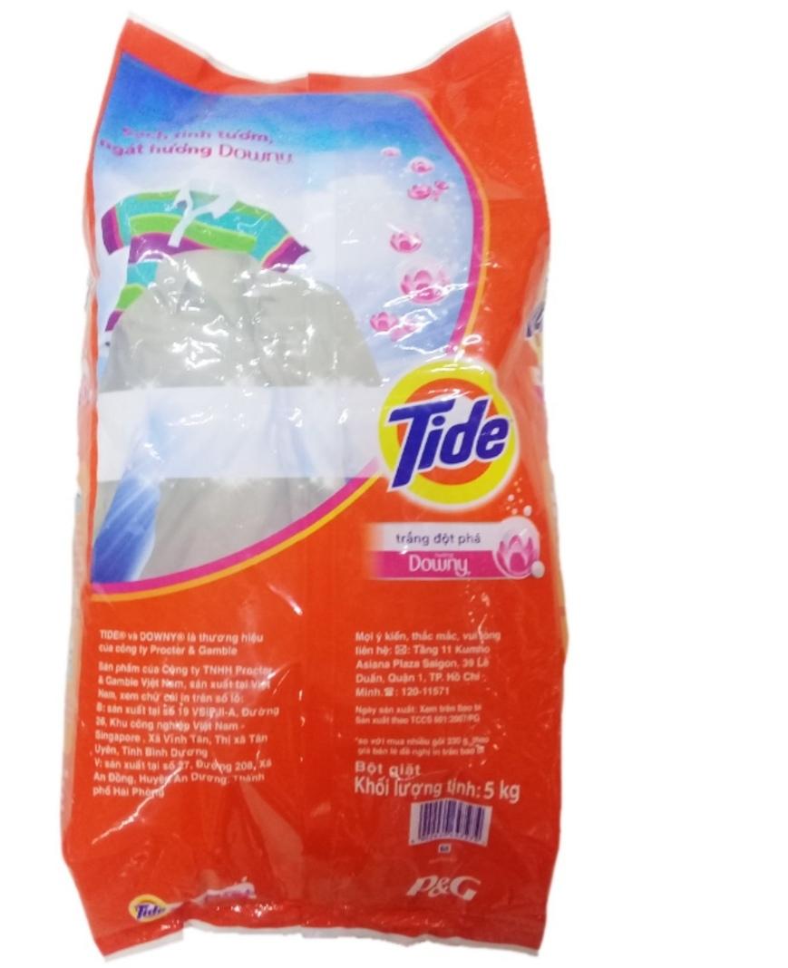Bột giặt Tide Hương Downy, túi 5kg