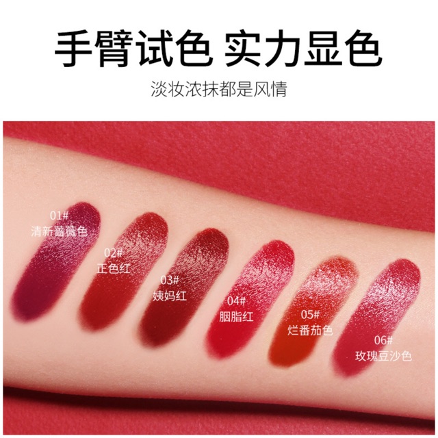 [HCM]Son Thỏi Vân Đá - Son Thỏi Siêu Mịn Môi Senana