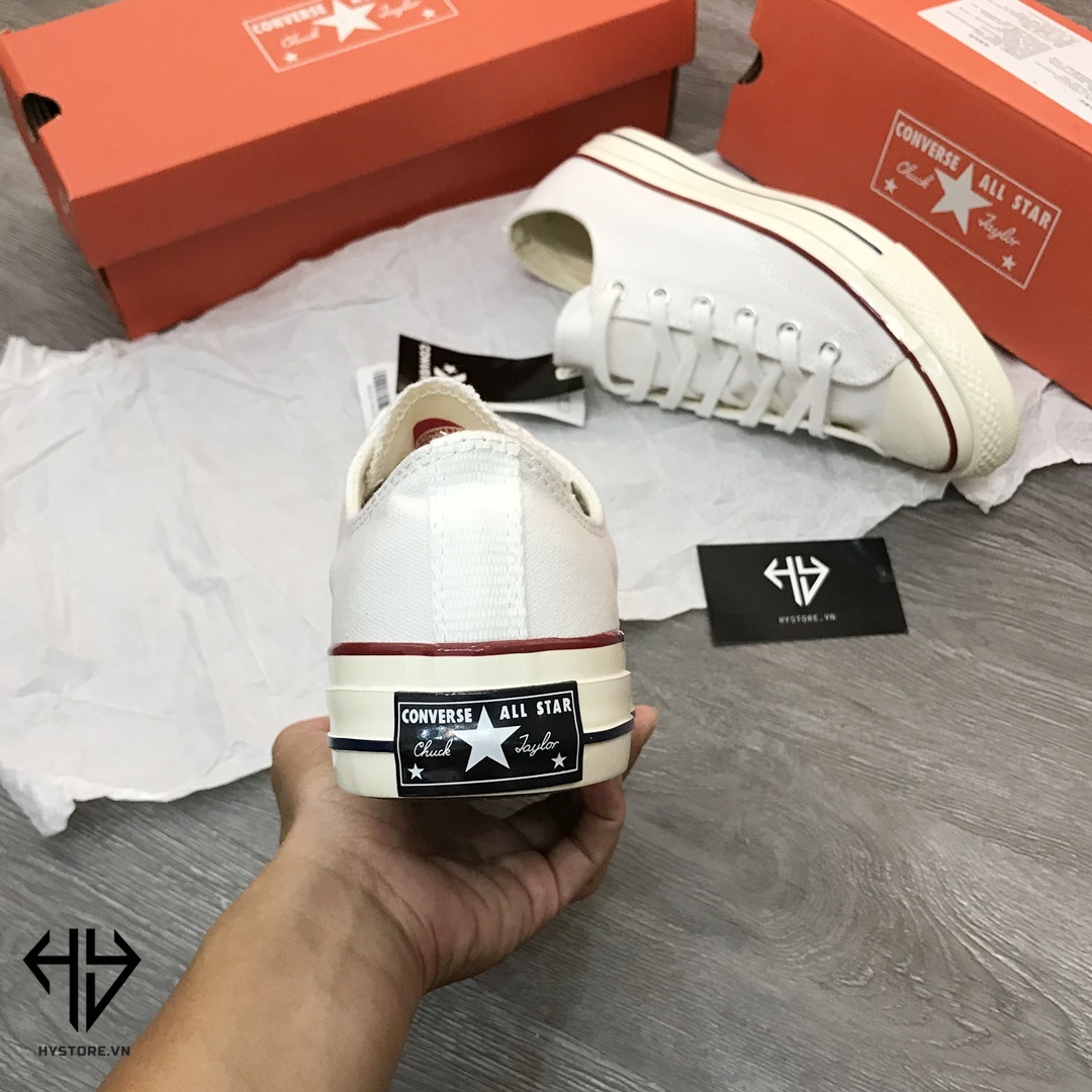 [ FULL BOX + ẢNH THẬT ]Giày Converse 1970s Trắng Thấp Cổ Chính Hãng